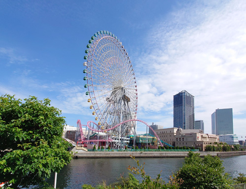 よこはまコスモワールド「大観覧車 光のアート」横浜市中区 の画像詳細