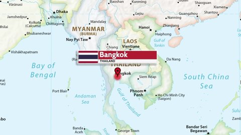 ミャンマーの地図