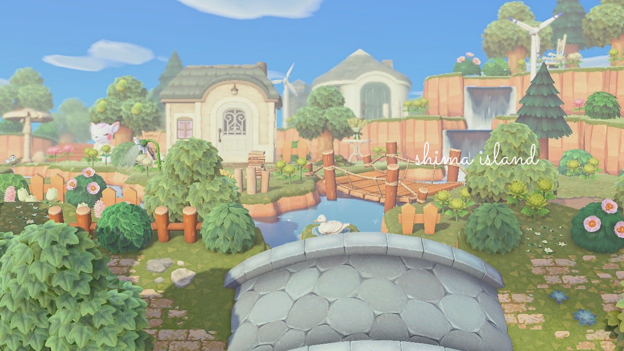 あつ森 梨色の小さな果樹園┊ small pear