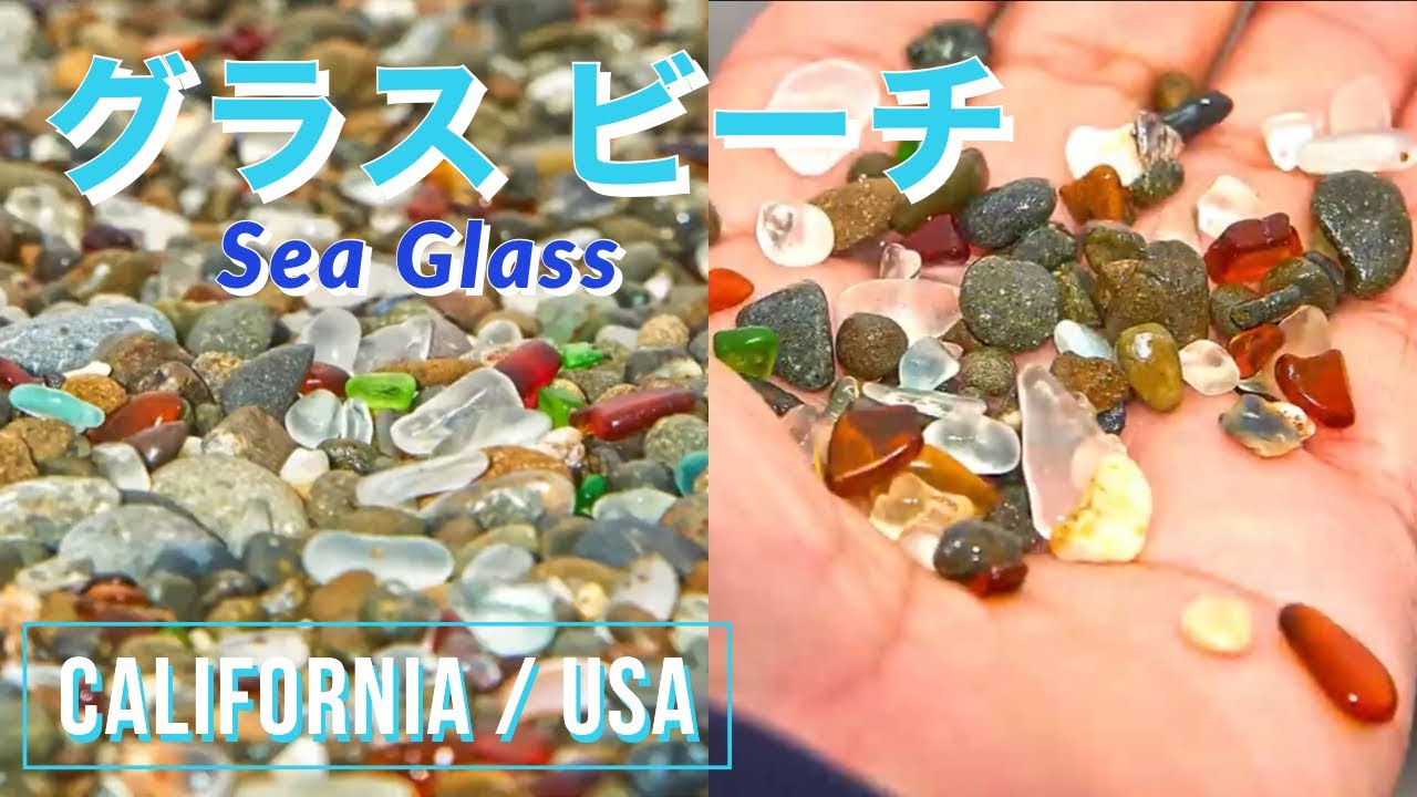 アメリカ ビーチ ガラスTikTok