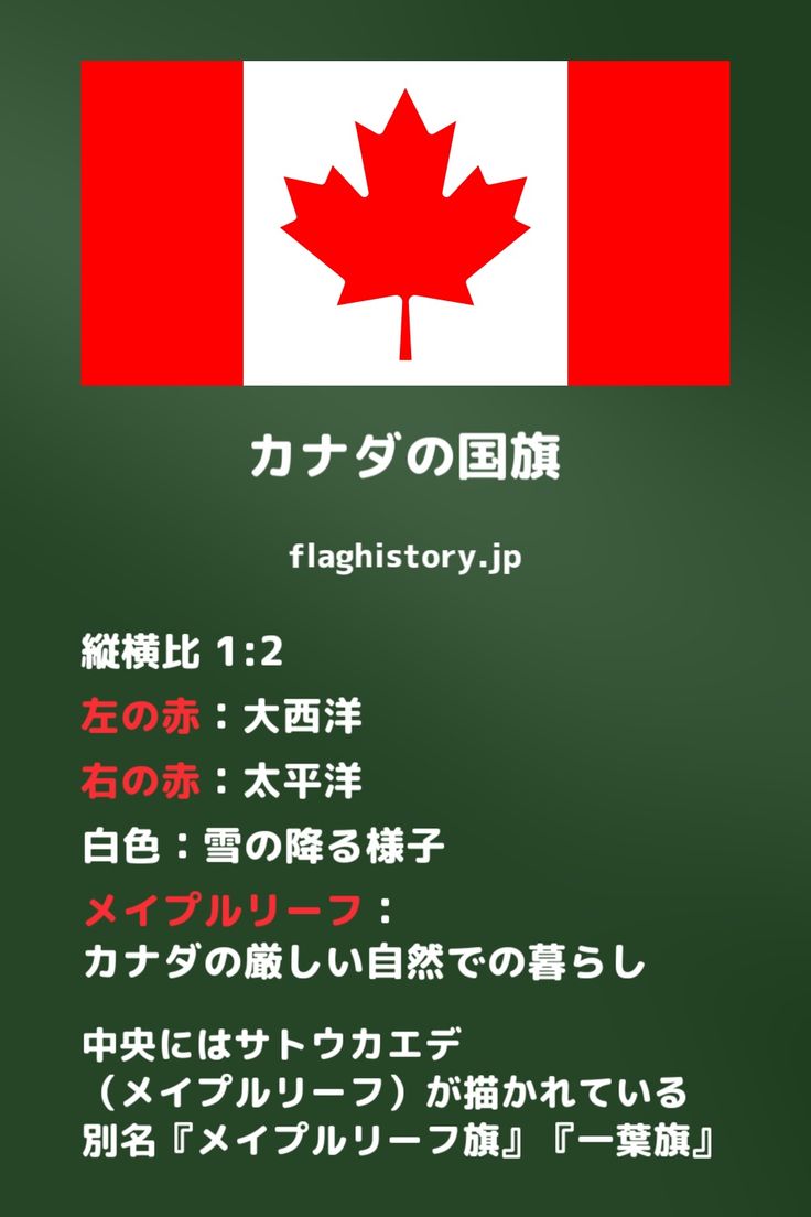 カナダの国旗 ラグランTシャツ デザインTシャツ通販