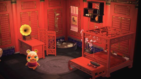 あつ森 住民のお部屋紹介🌵ジャングルリゾートroom tour - YouTube