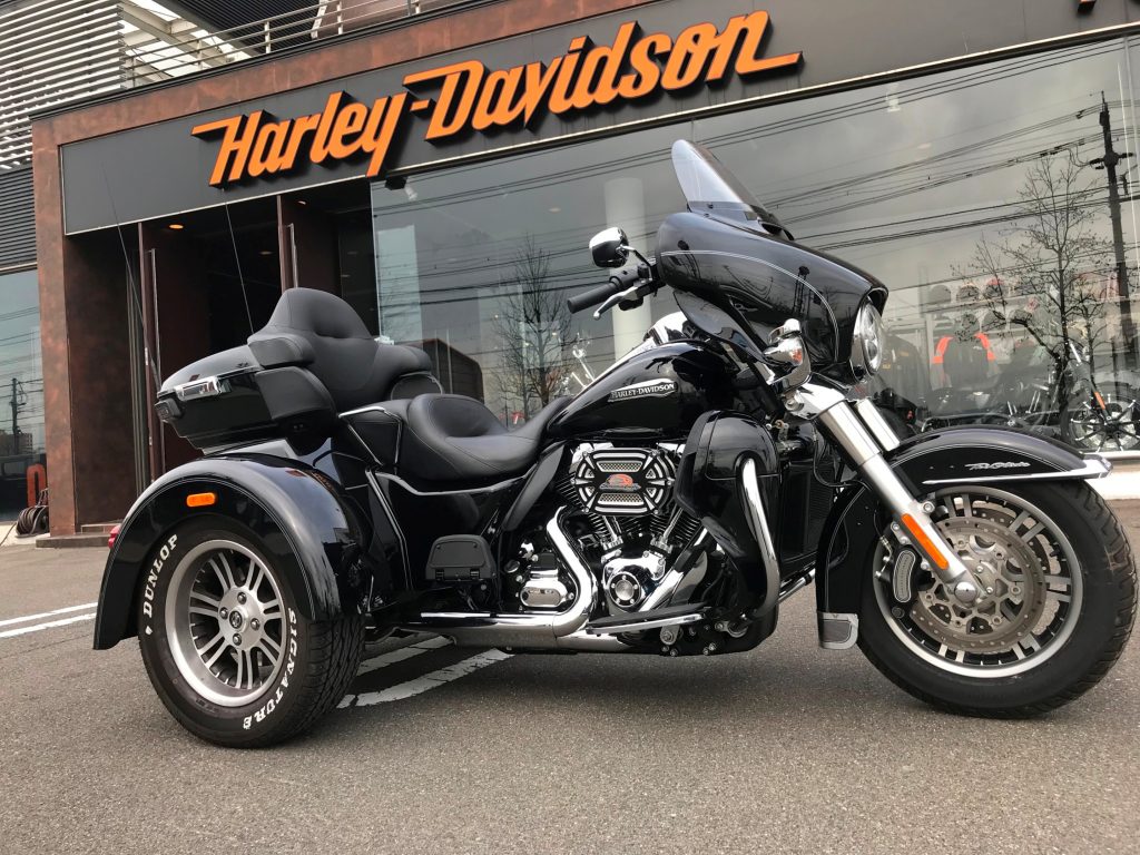 三輪のハーレー、かっこいい ＾＾– 癒しの湯宿