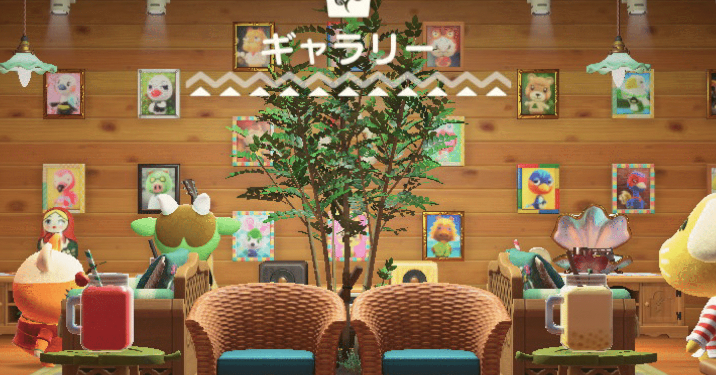 あつ森の話 ハピパラを楽しむ！⑤ カフェのレイアウト『ハウスデザイン三協』スタッフのブログ 株式会社三協誠意と技術の家づくり