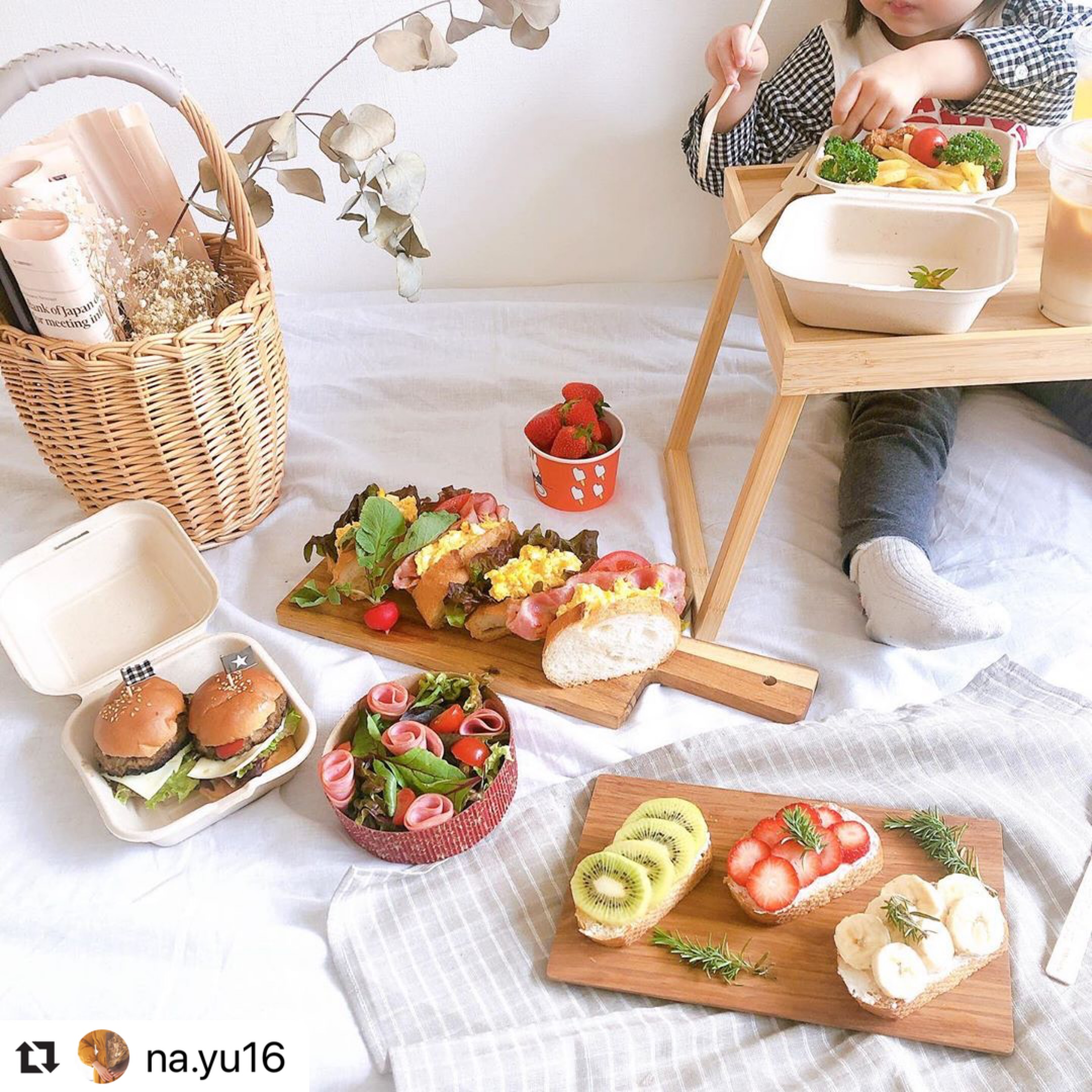 ♡おしゃピク さくら🌸とピクニック🥐 可愛い空間ができた♡♡桜 桜スポット桜パトロールお花見