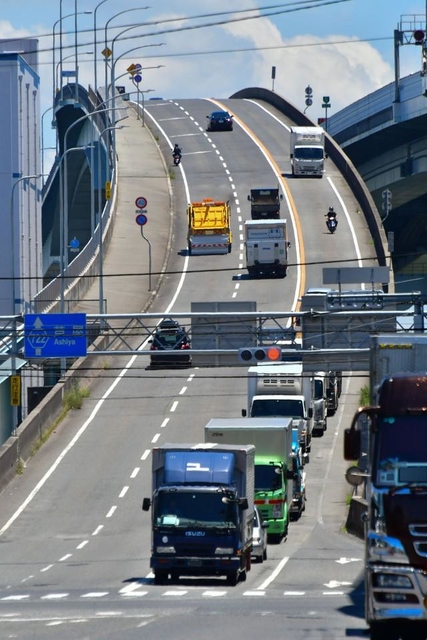 なみはや大橋の夜景大阪府大阪市港区-こよなく夜景を愛する人へ