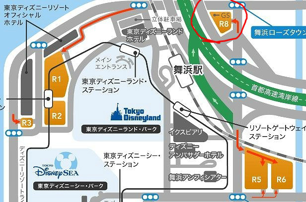ディズニーランド 駐車場から入園までの流れ〜日々のできごと〜 家事、掃除、子育て、遊び、購入品、などなど日々あったことを書いていきます
