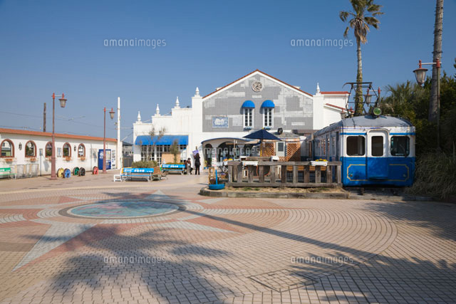 駅舎のある風景 犬吠駅 銚子電鉄
