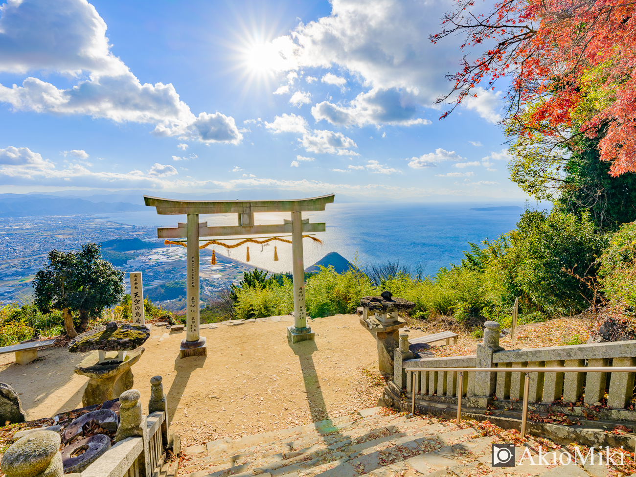 高屋神社・天空の鳥居 香川県旅人のブログ