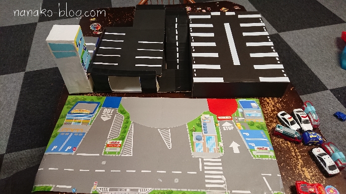 トミカ用の消防署を牛乳パックで手作りしてみた！ – 晴れの日365