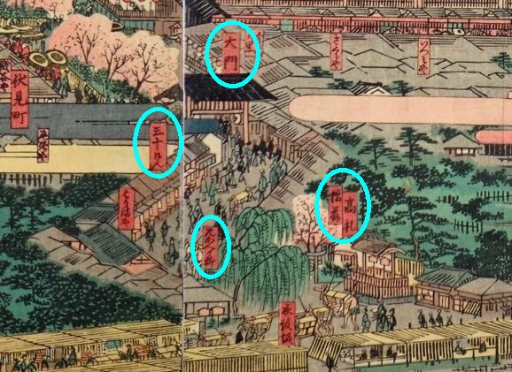 昭和13年頃の手書きの原宿地図クロ家のアラカン日記