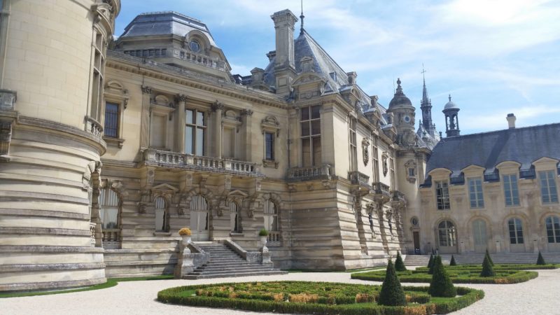 パリの風景＊8 シャンティイ城 Château de Chantillyアネモメトリ