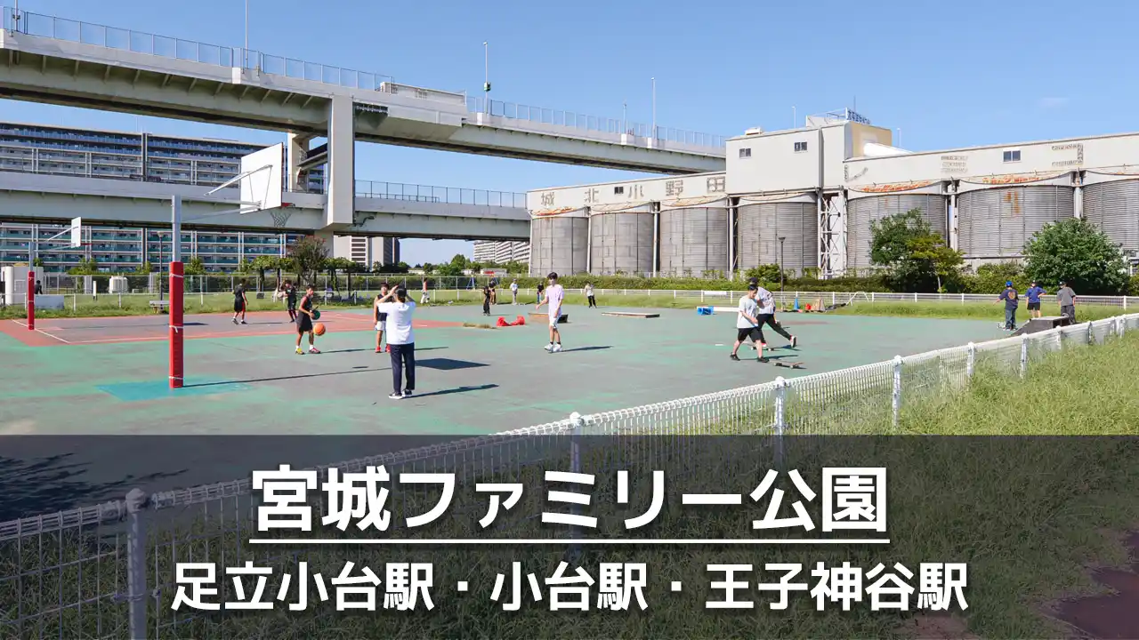 宮城ファミリー公園 アクティブスポーツ広場 みやぎふぁみりーこうえん あくてぃぶすぽーつひろばスケパ