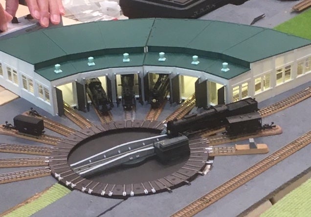 Nゲージジオラマ九州芸文館開催中動くイラストと猫漫画