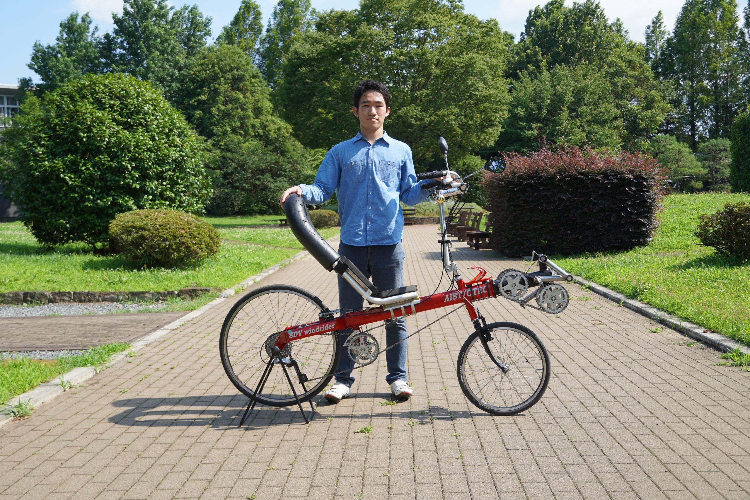 手の力だけを使って時速30km以上で走る「ハンドバイク」実車フォトレビュー - GIGAZINE