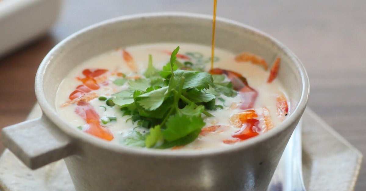 5分で完成！台湾の朝ごはん鹹豆漿 シェントウジャン