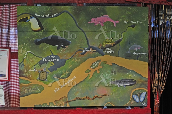 コロンビアの川、流域別 : r MapPorn