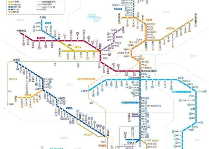 東京メトロ銀座線の路線図・地図 - ジョルダン