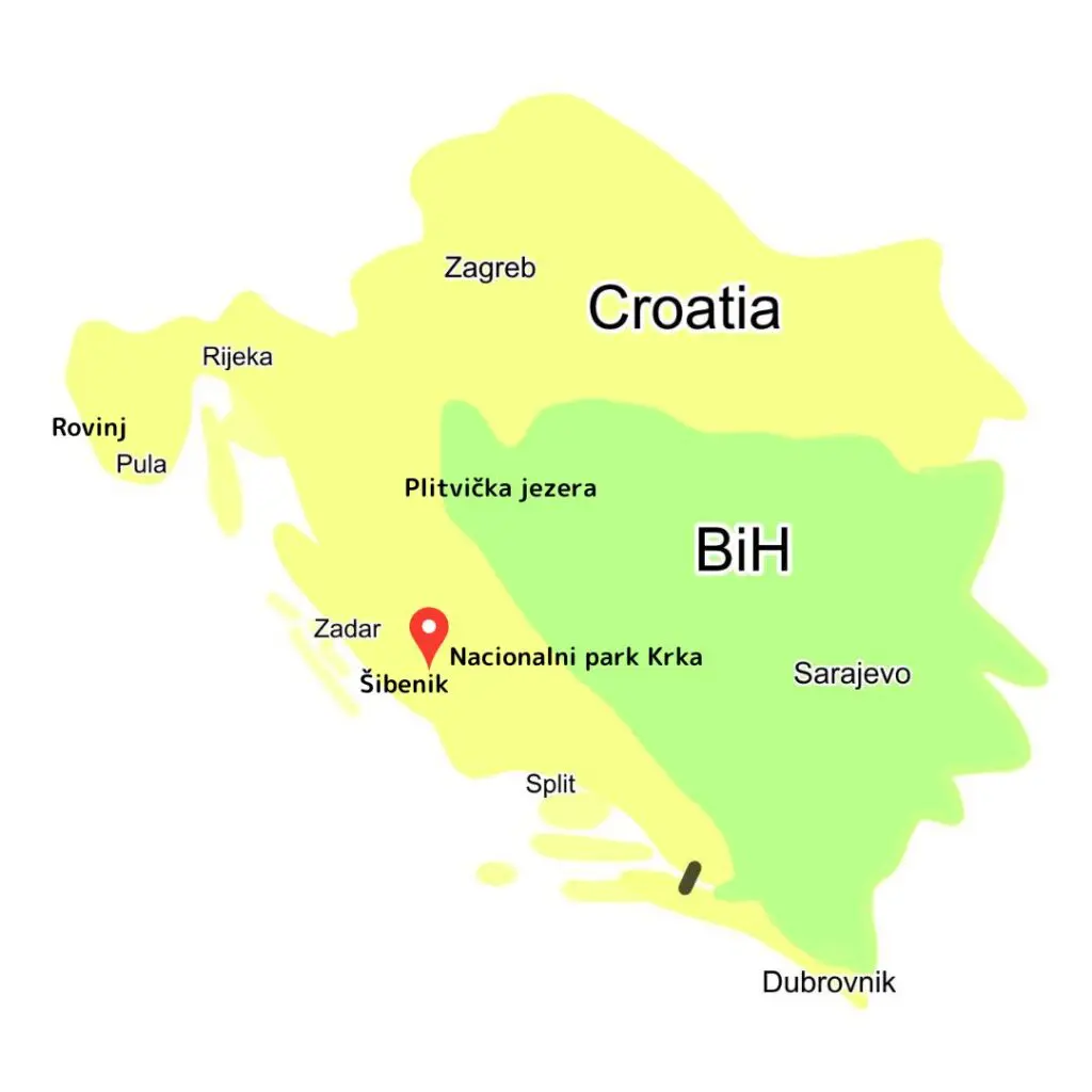 クルカ国立公園 クロアチア旅行② 2021年夏ロンドンの日常ブログ