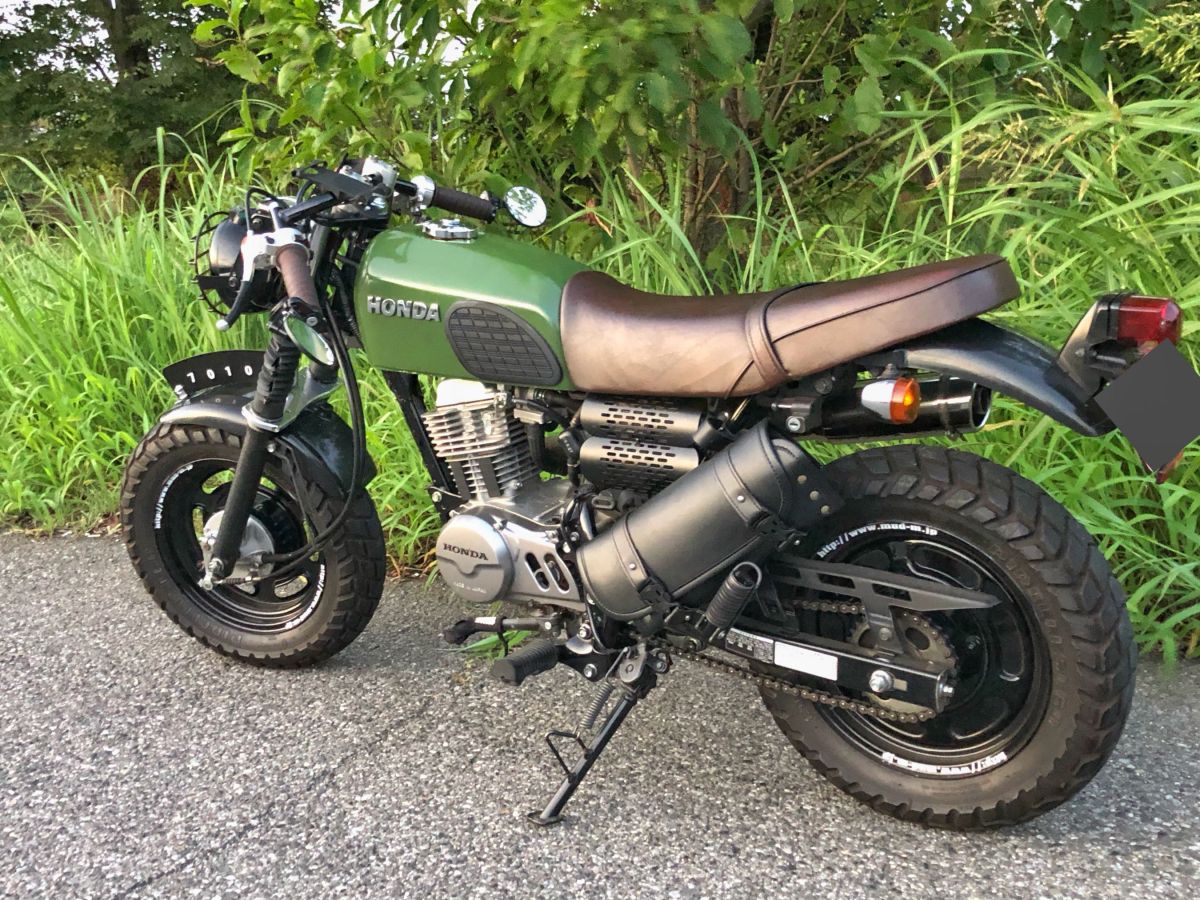 エイプ50でオフロードコース！！！やまと家のプチ日記