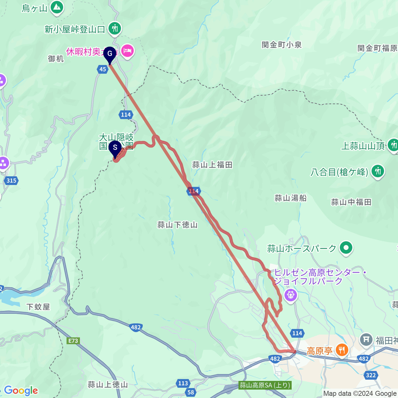 蒜山大山スカイライン