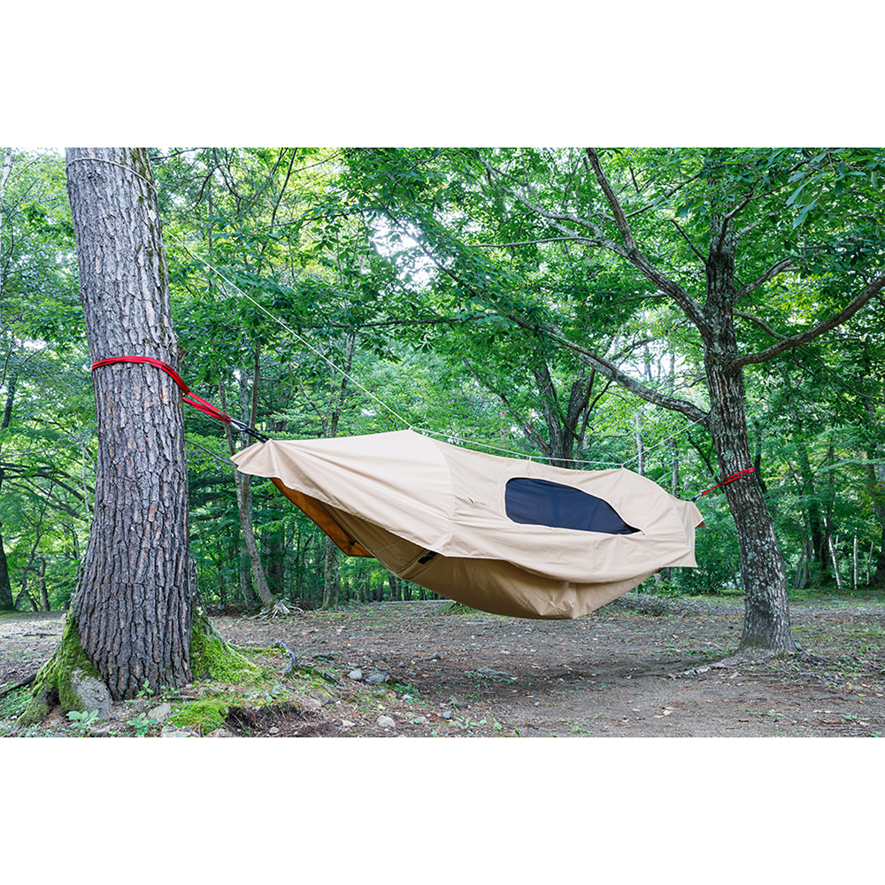 大型 屋外用ハンモック ポータブル設計 庭・バルコニー・キャンプに最適 北欧＆ボヘミアン風フリンジデザイン