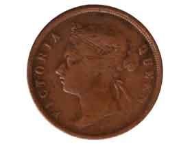 イギリス1901年 ヴィクトリア 海峡植民地