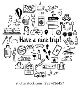 修学旅行 手描きイラスト無料イラスト・フリー素材なら「イラストAC」