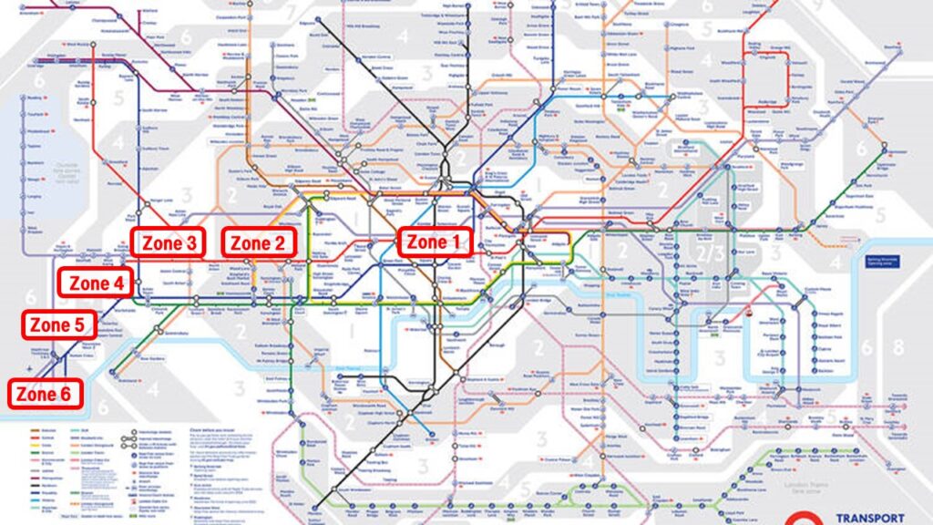 2025年1月1日時点の中国高速鉄道 HSR 路線図、地下鉄スタイル