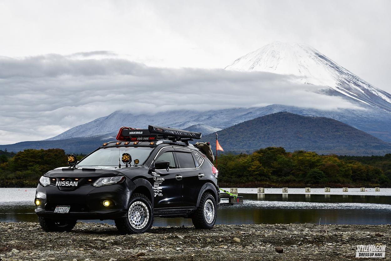 日産 エクストレイル 新型 10度以上も涼しいテント？