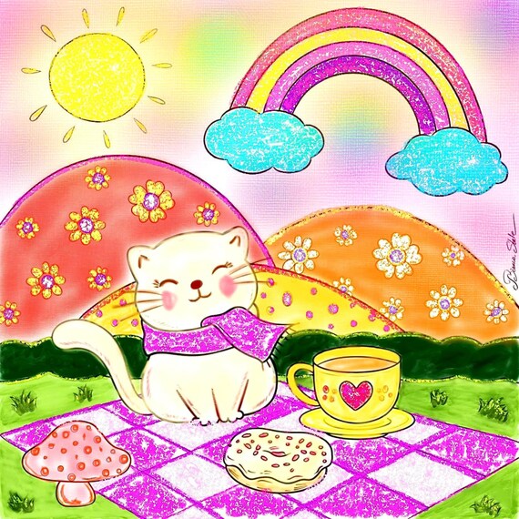 ピクニックかわいい手描きの無料素材「てがきっず」保育園・小学校・介護施設にぴったりのフリー素材イラスト