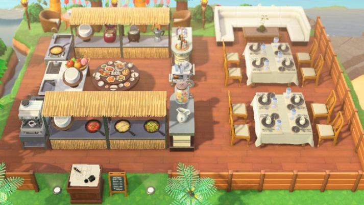 あつ森 海の音が聞こえる小さなカフェ作り ハピパラこころぐゲーム