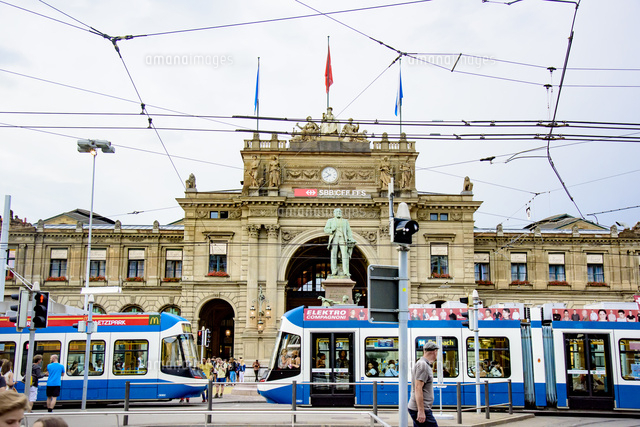 チューリッヒ中央駅を楽しむ 19年夏