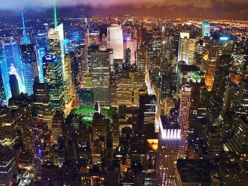 ニューヨーク夜景三昧」マンハッタンの極めつけの夜景を楽しむ！ ”Manhattan Illumination Night View”