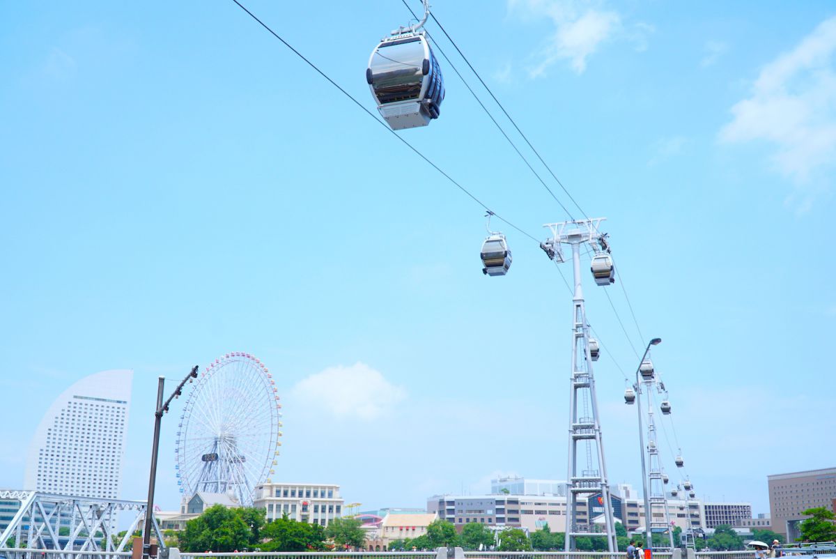 ロープウェイで夏絶景へ YOKOHAMA AIR CABIN神奈川県たびよみ
