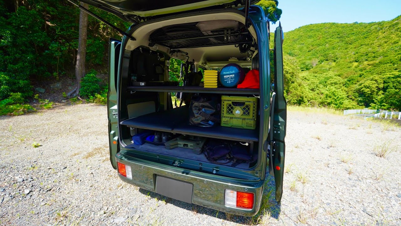 プロの釣り人も大満足！ スズキのエブリイがベースの軽キャンパー│月刊自家用車WEB - 厳選クルマ情報