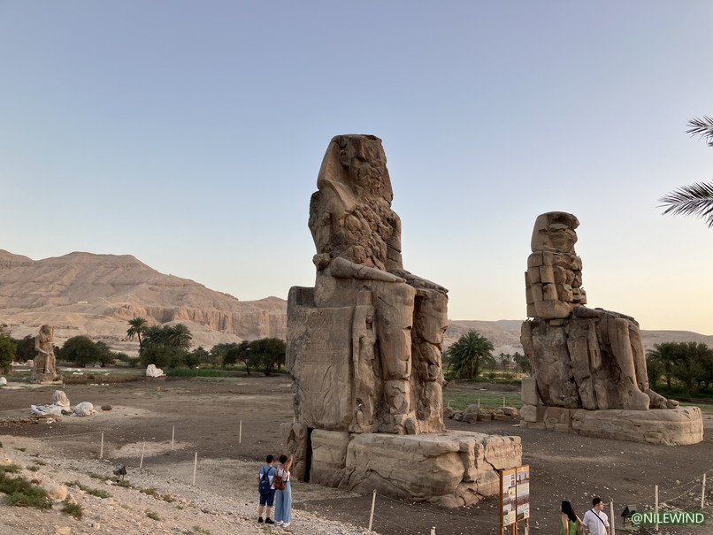 世界遺産、メムノンの巨像と王家の谷へ』ルクソール エジプト の旅行記・ブログ by