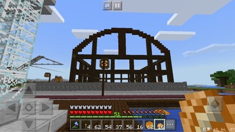 ドーム屋根のおしゃれなエンチャント場。,マインクラフトマイクラマイクラ建築Minecraftminecraftbuildsminecraftbuildminecrafthouseminecraftideasminecrafttutorial