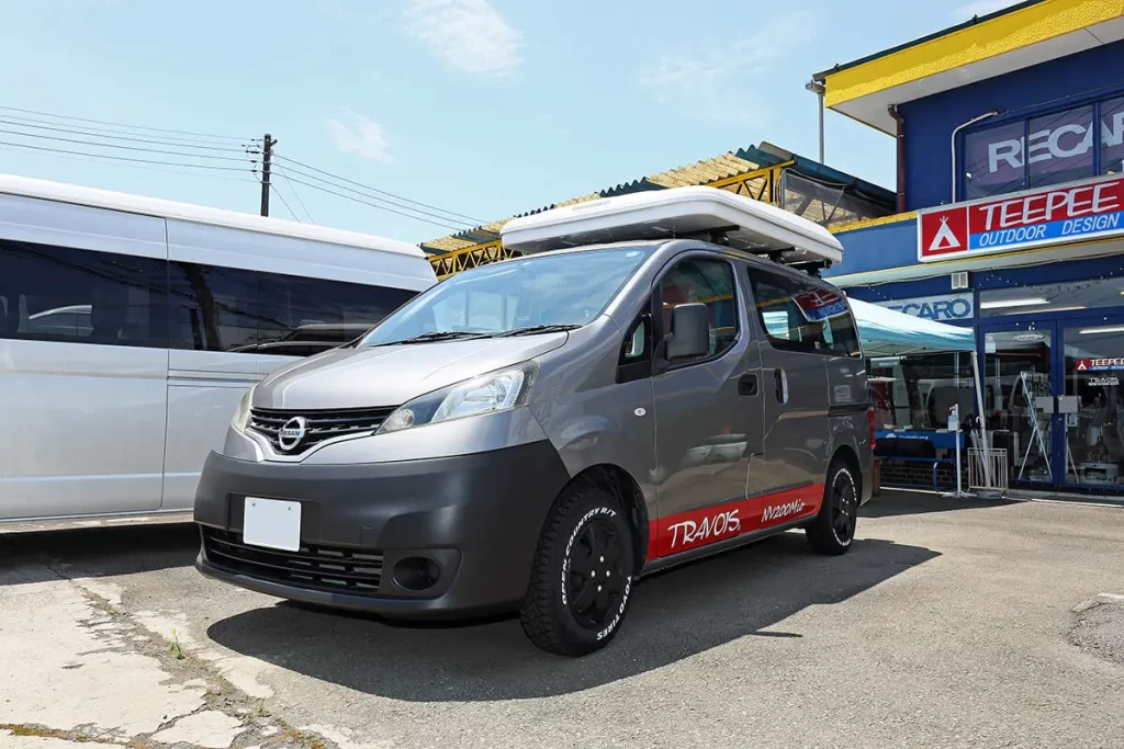 おしゃれなハイエースキャンピングカー 「Kuma Q」の特徴