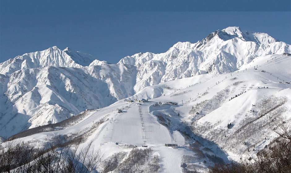 八方尾根スキー場 最高の景色とコースを満喫できます！北アルプスCOOL便