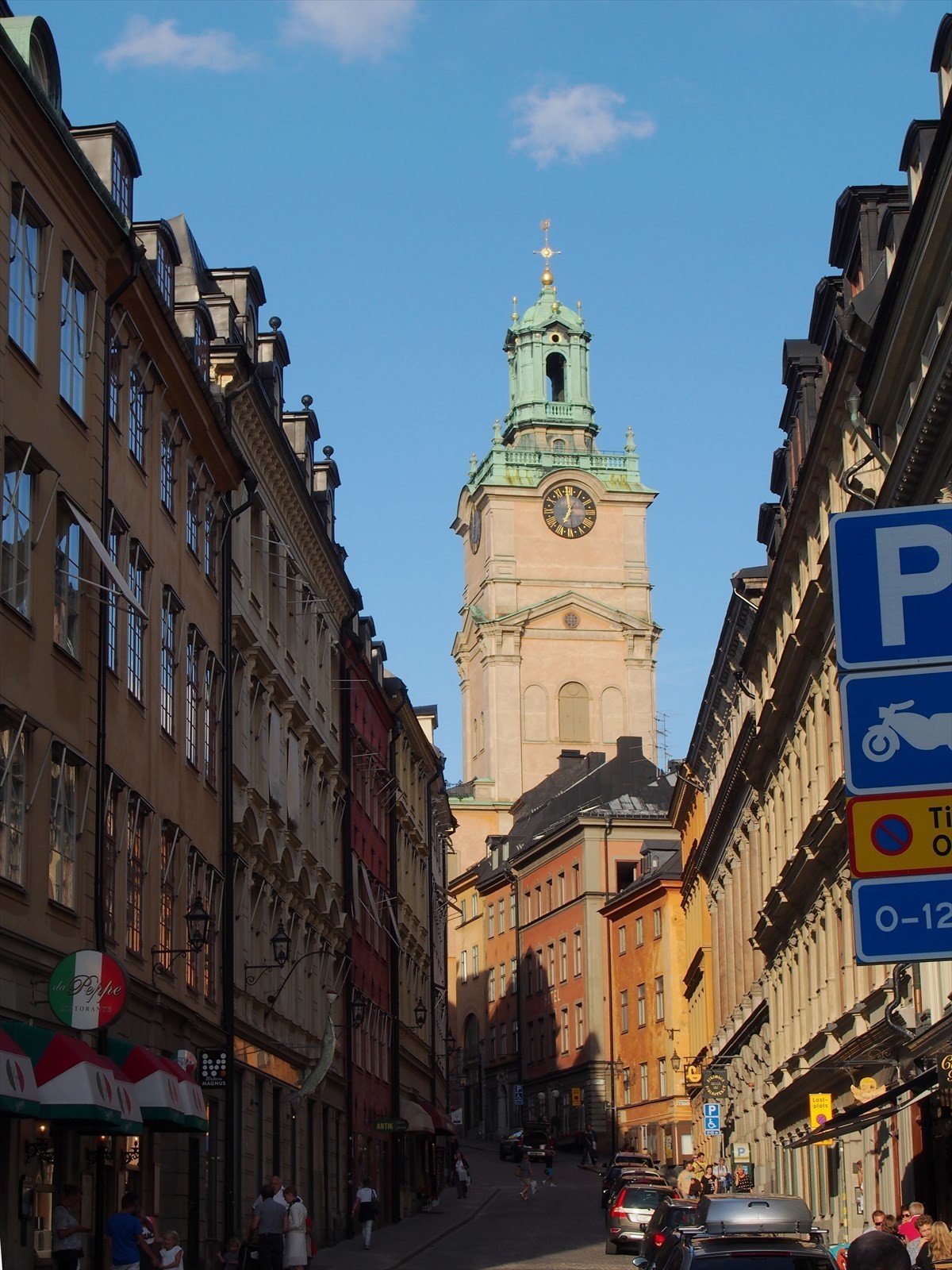 風景画 額付きですスウェーデン魔女の宅急便のロケ地