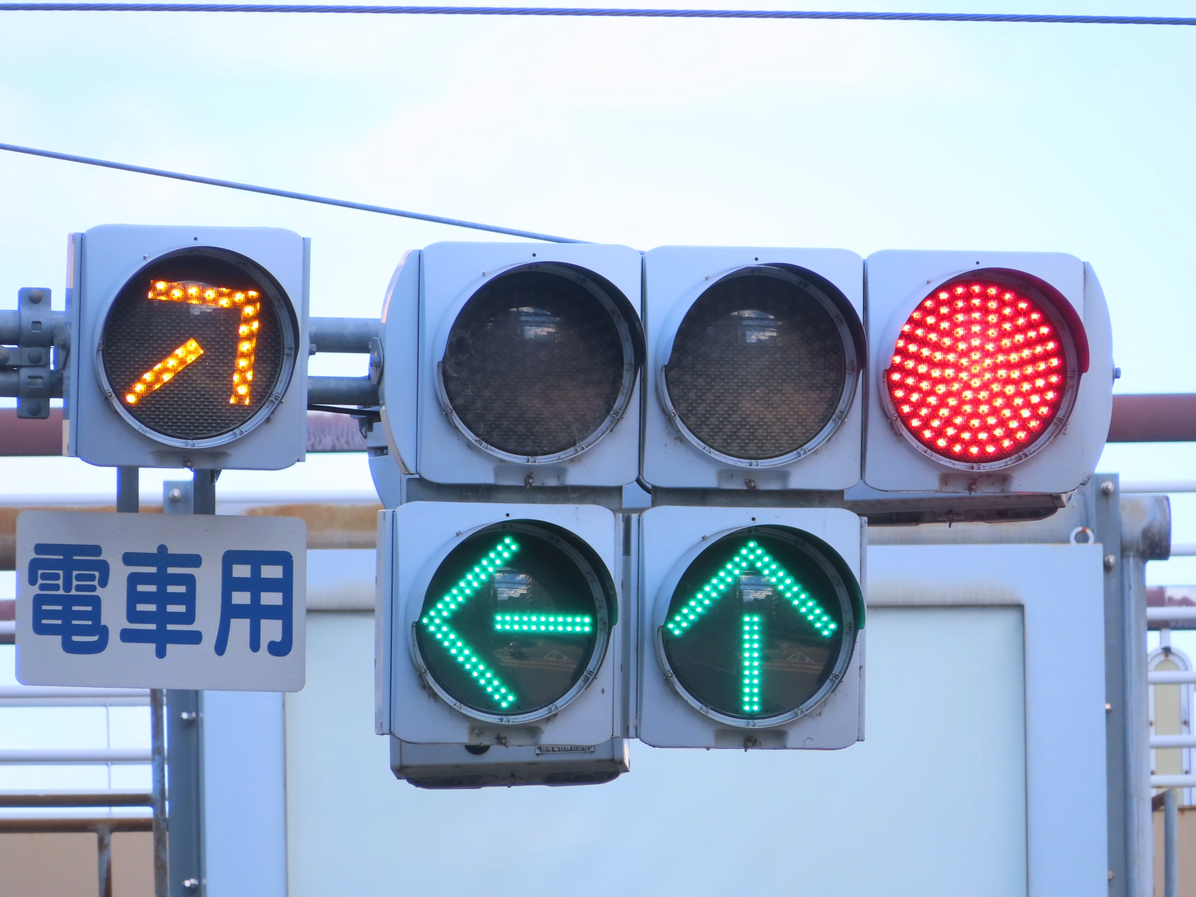 信号機＜大阪府＞ 特殊な信号サイクル