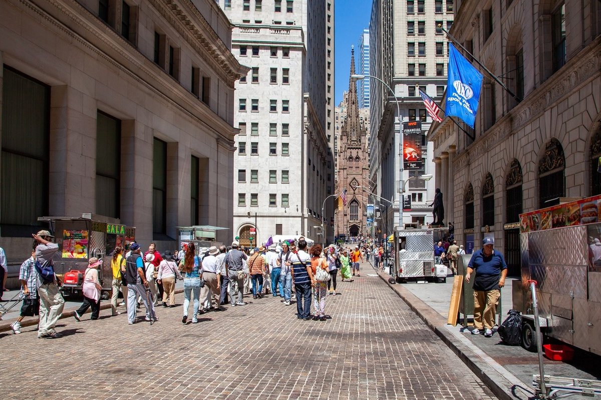 ウォールストリートと金融街ウォーキングツア