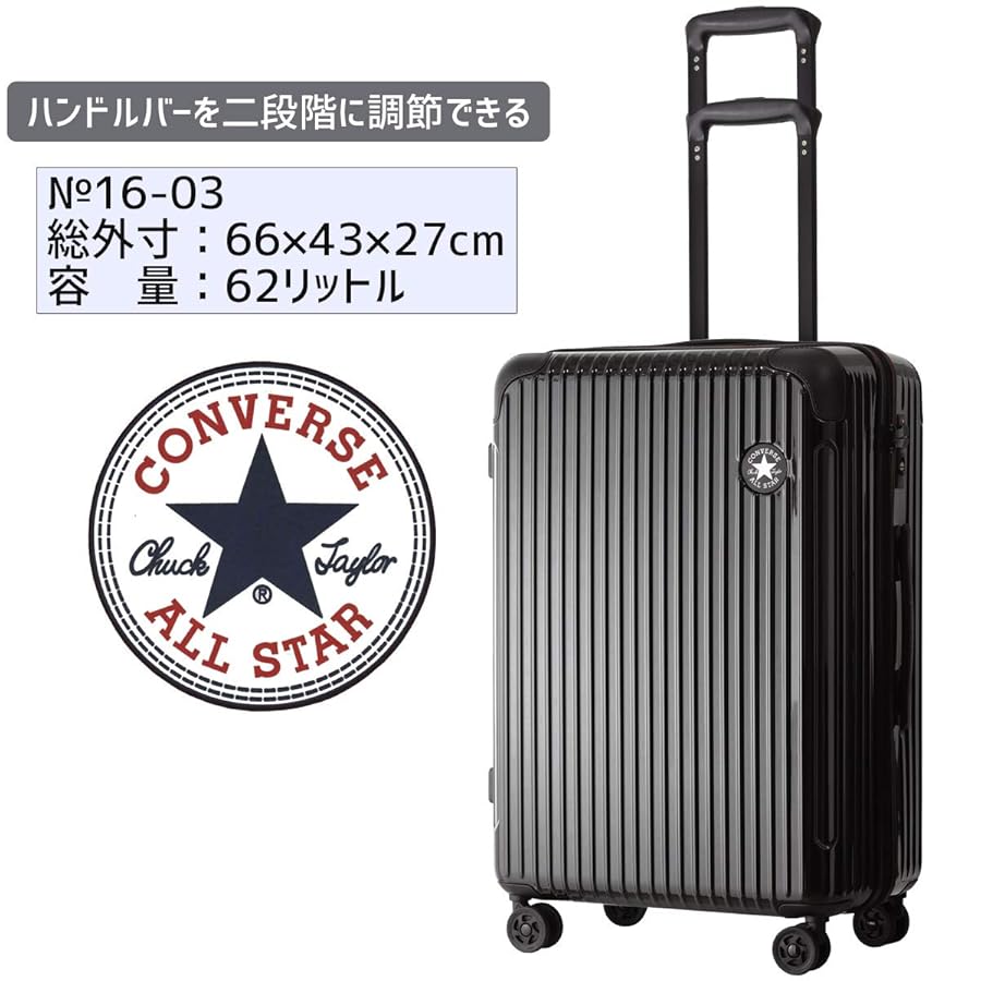 スーツケース 赤コンバース CONVERSE スーツケース