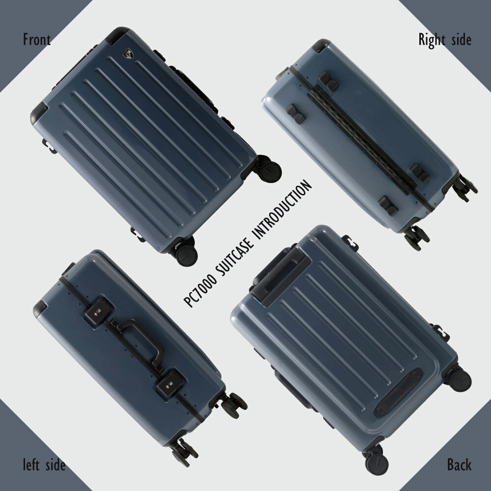 旅の準備_スーツケース 3〜5日用- Trip Note