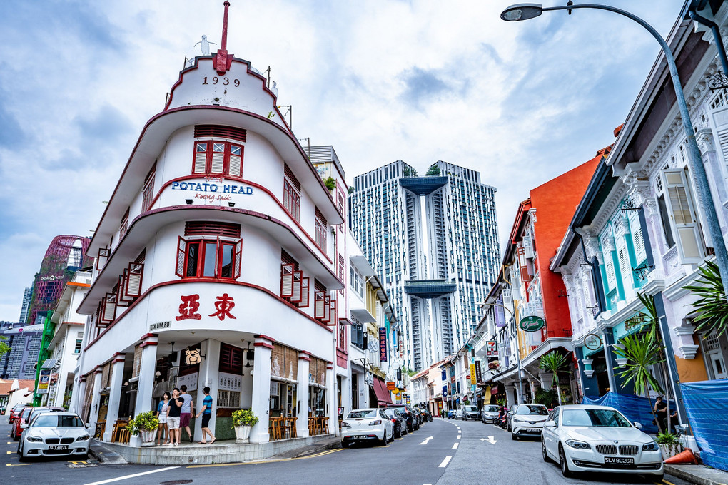 22,090 シンガポール 街並み Stock Photos,