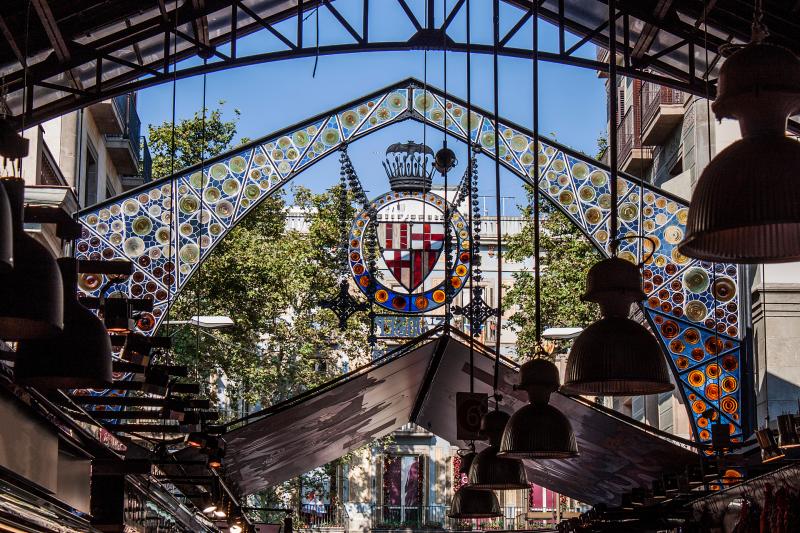 スペイン バルセロナ サン・ジョセップ市場 八百屋14182215