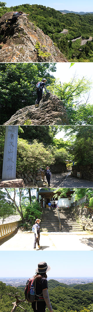 唐沢山－諏訪岳 晩秋の紅葉に染まる城址の里山を巡る週末は山を目指す