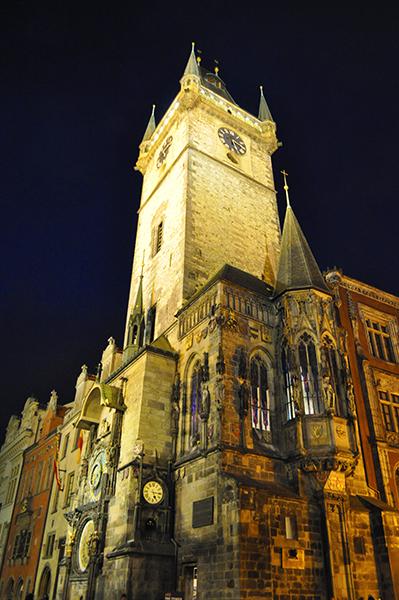 プラハ 天文時計 チェコ共和国 ヨーロッパ 天文図文字盤