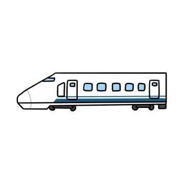 新幹線のかわいいイラスト - 無料イラストのIMT 商用OK、加工OK